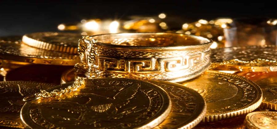 أسعار الذهب تتراجع بمنتصف تعاملات الإثنين